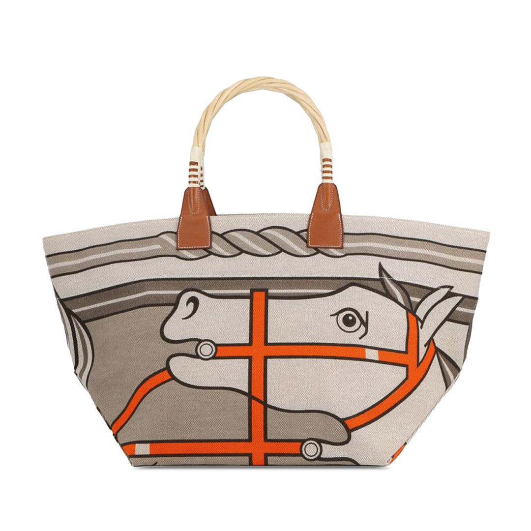 Hermès Toile H Plume Quadrige au Fil Steeple 31 – GABY PARIS Authentique