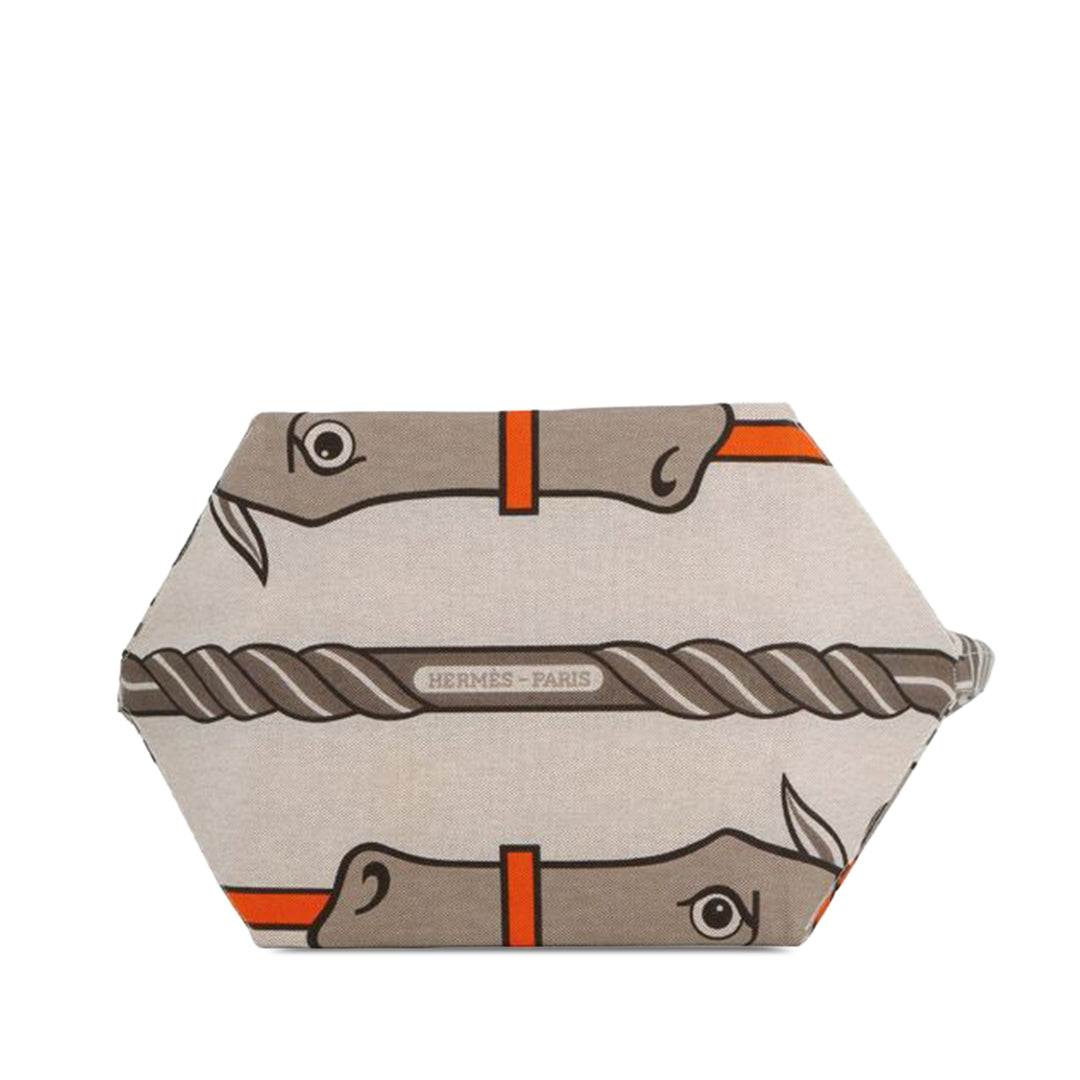 Hermès Toile H Plume Quadrige au Fil Steeple 31 – GABY PARIS Authentique