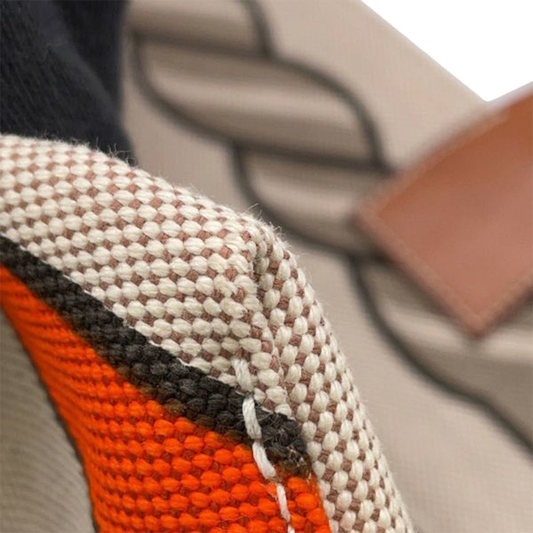 Hermès Toile H Plume Quadrige au Fil Steeple 31 – GABY PARIS Authentique