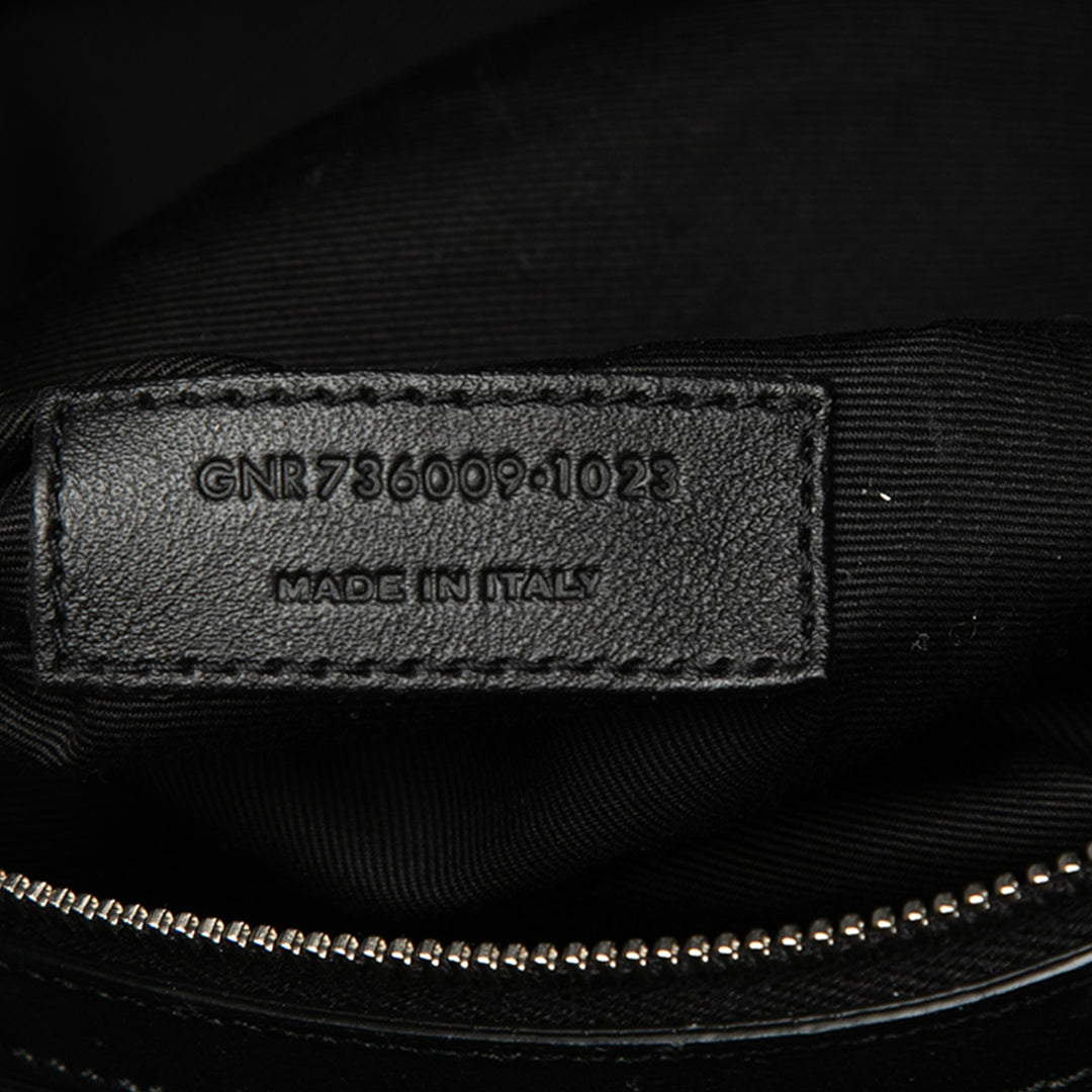 Saint Laurent Matelassé Cuir de veau ES Giant Sac de voyage