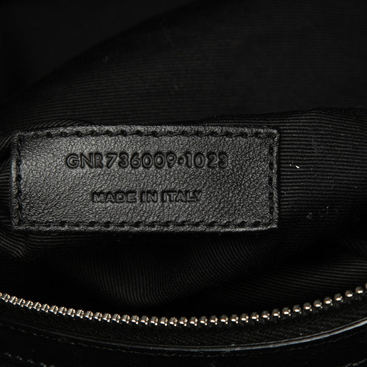 Saint Laurent Matelassé Cuir de veau ES Giant Sac de voyage