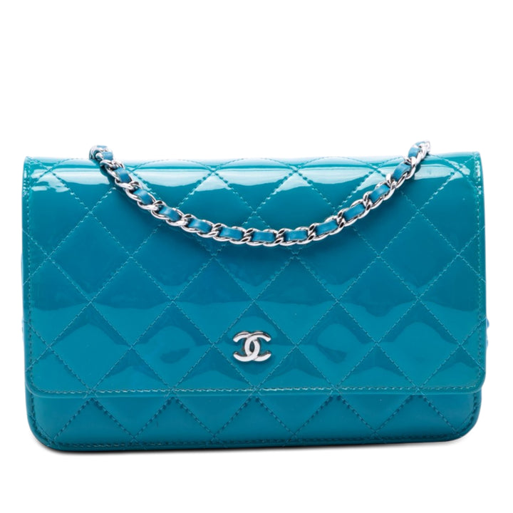 Chanel CC Matelassé Wallet on Chain Cuir