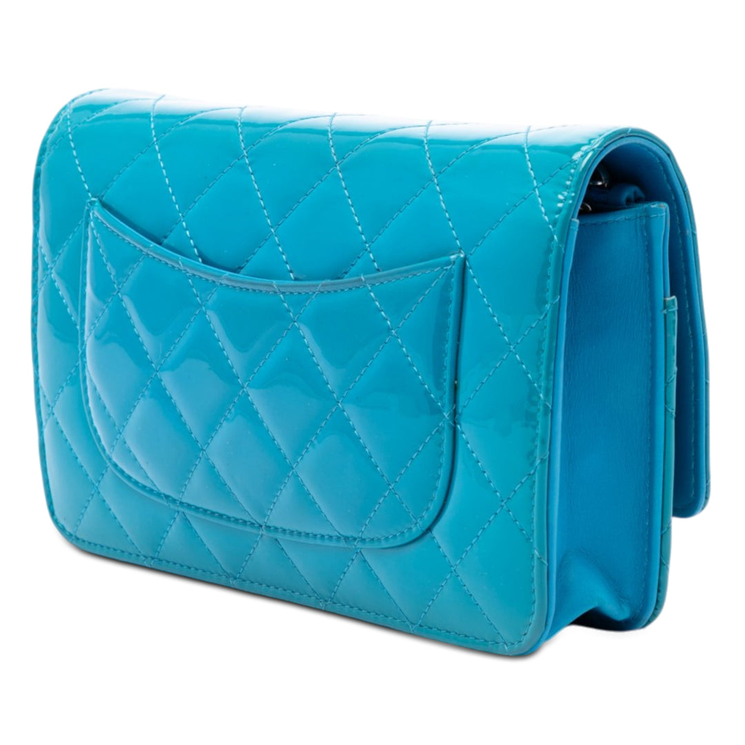 Chanel CC Matelassé Wallet on Chain Cuir