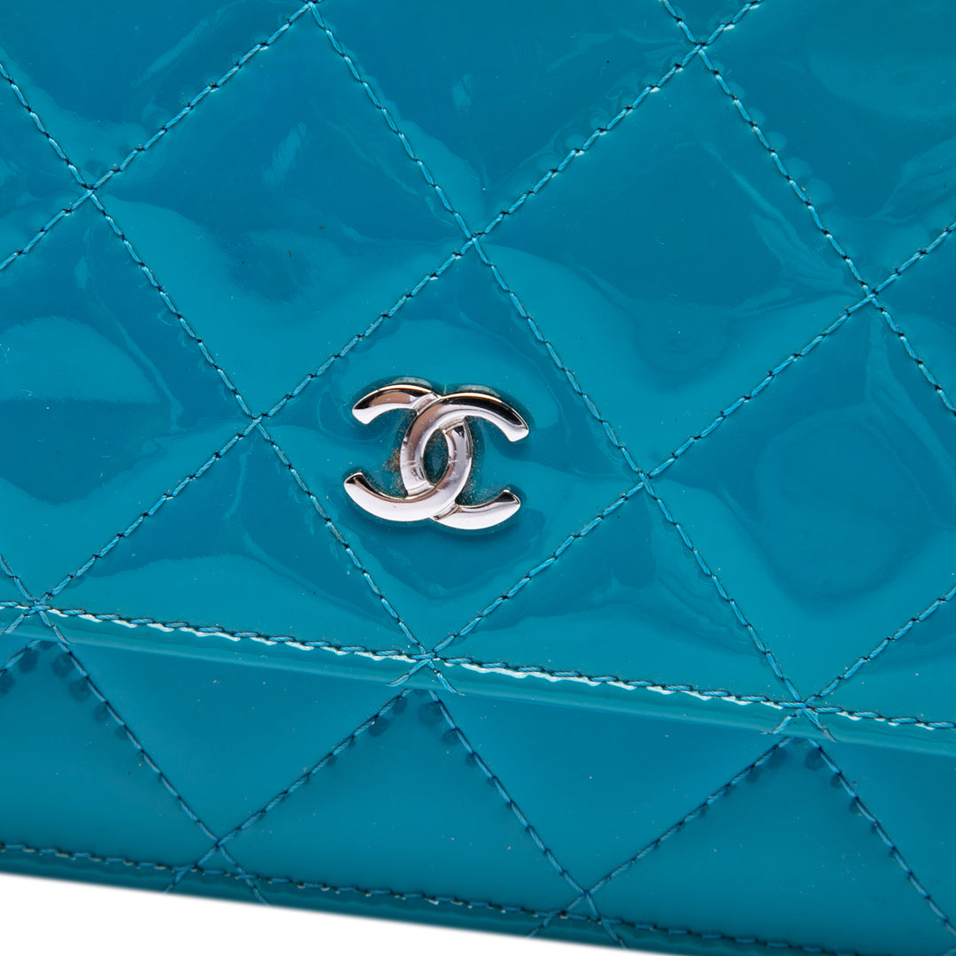 Chanel CC Matelassé Wallet on Chain Cuir