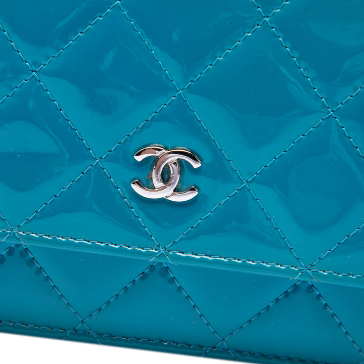 Chanel CC Matelassé Wallet on Chain Cuir