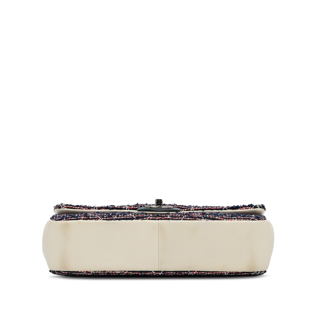 Small Airlines Tweed Flap Blue - Gaby Paris