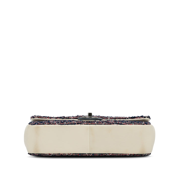 Small Airlines Tweed Flap Blue - Gaby Paris