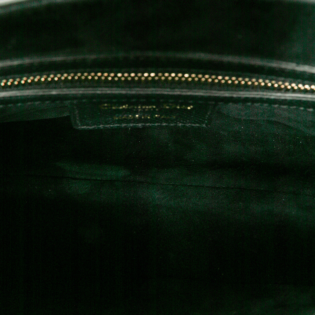 Dior grainé Saddle Sac Cuir de veau grainé Noir – vue 4 – GABY PARIS