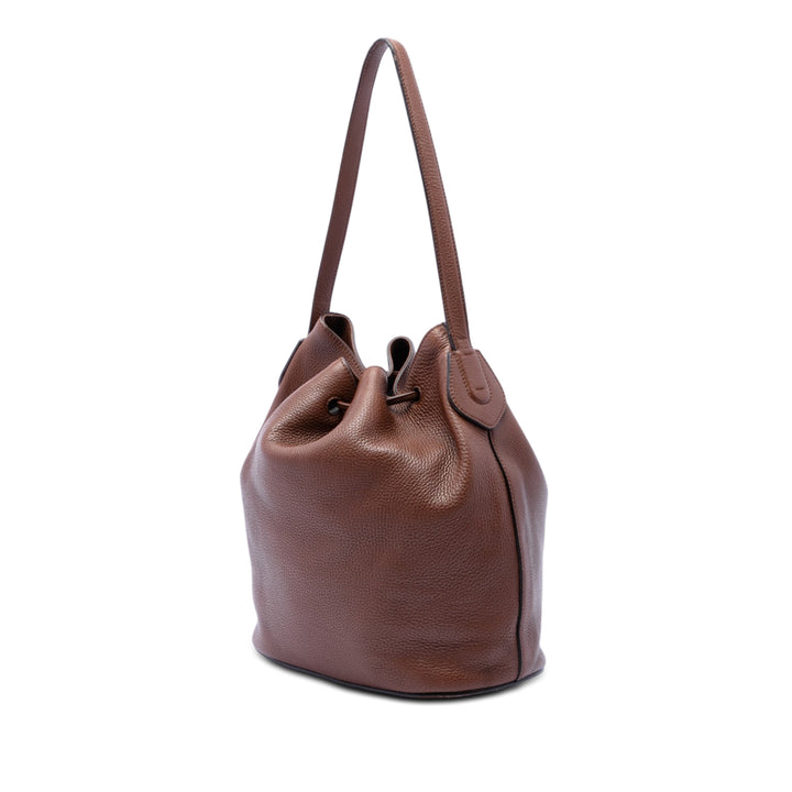 Gucci Lady Pompon Sac seau Cuir de veau
