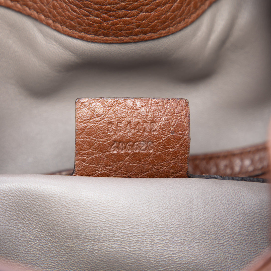 Gucci Lady Pompon Sac seau Cuir de veau