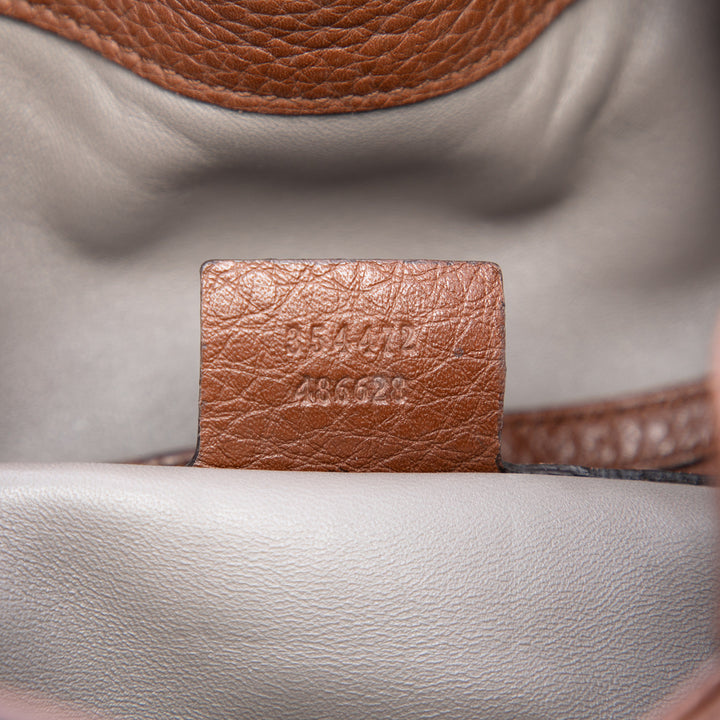 Gucci Lady Pompon Sac seau Cuir de veau