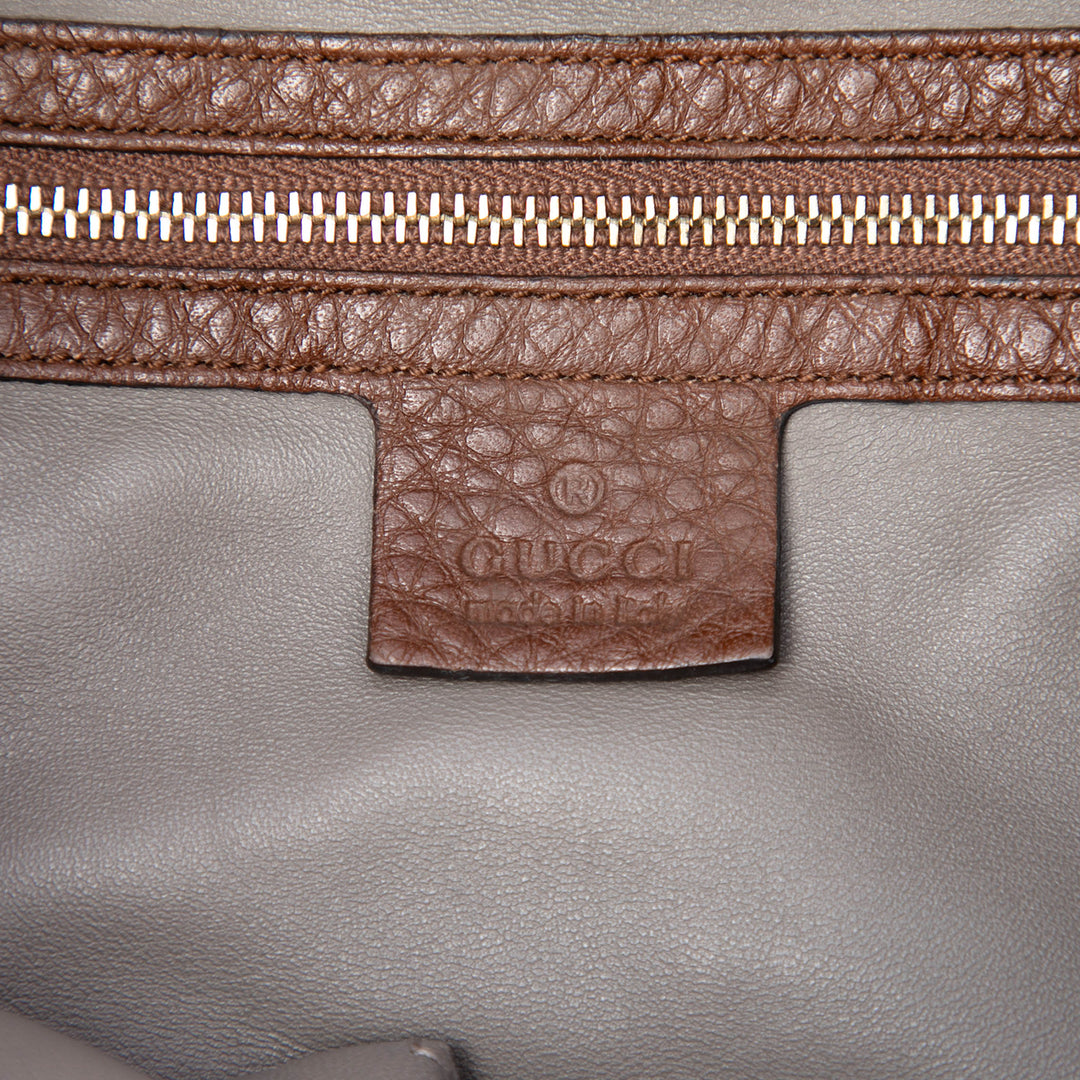 Gucci Lady Pompon Sac seau Cuir de veau