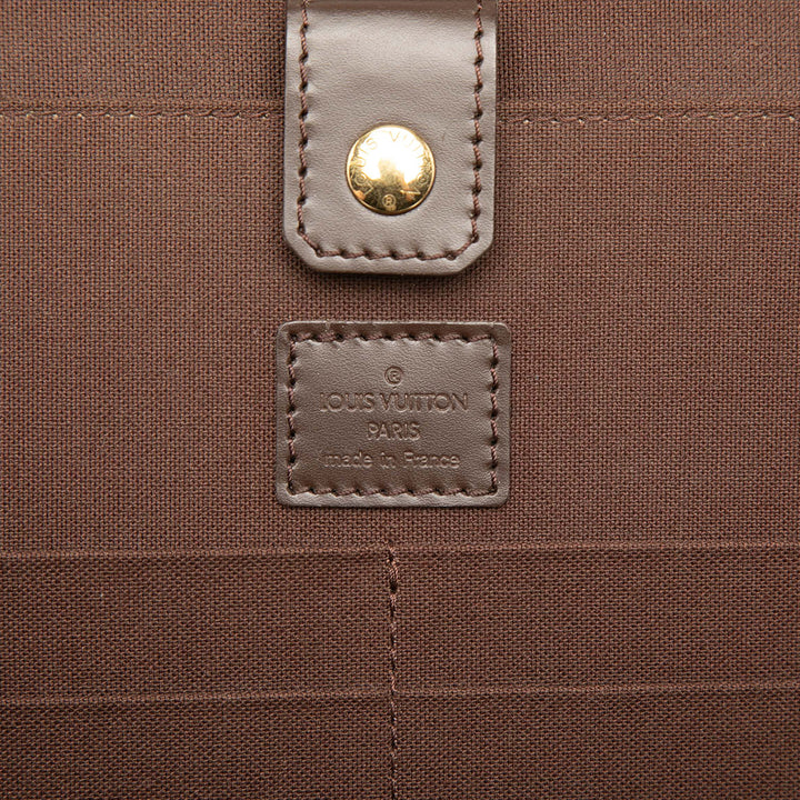 Porte Ordinateur Sabana Damier Ébène Marron