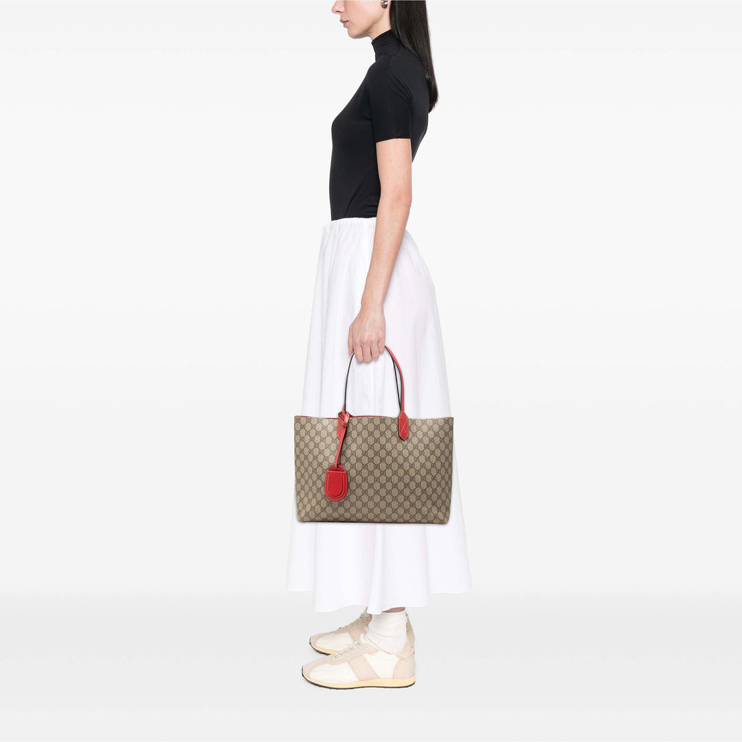 Réversible Cabas GG Supreme Beige