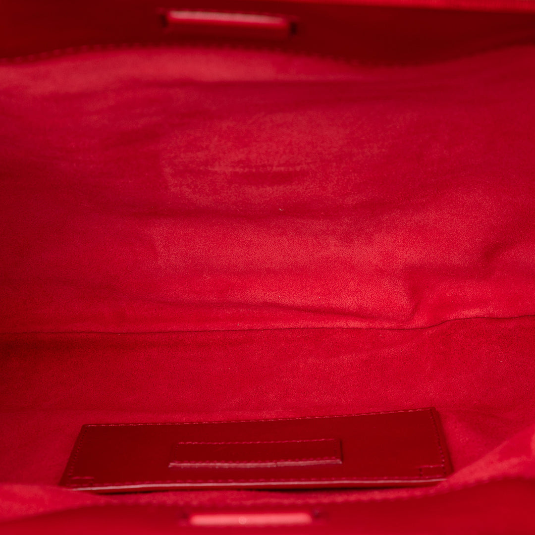 Saint Laurent Smooth Cuir de veau Courtney à rabat Pochette