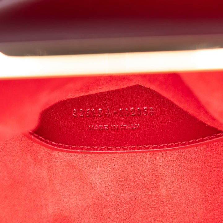 Saint Laurent Smooth Cuir de veau Courtney à rabat Pochette