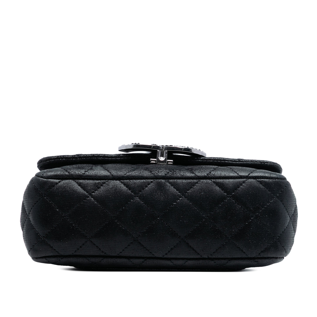 Chanel Iridescent Caviar Cristal CC Wallet on Chain