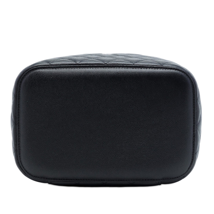 Chanel Medium CC Matelassé Caviar Vanity
