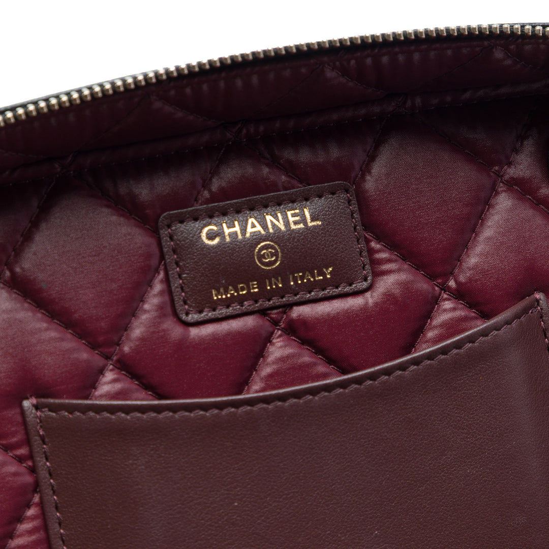 Chanel Medium CC Matelassé Caviar Vanity