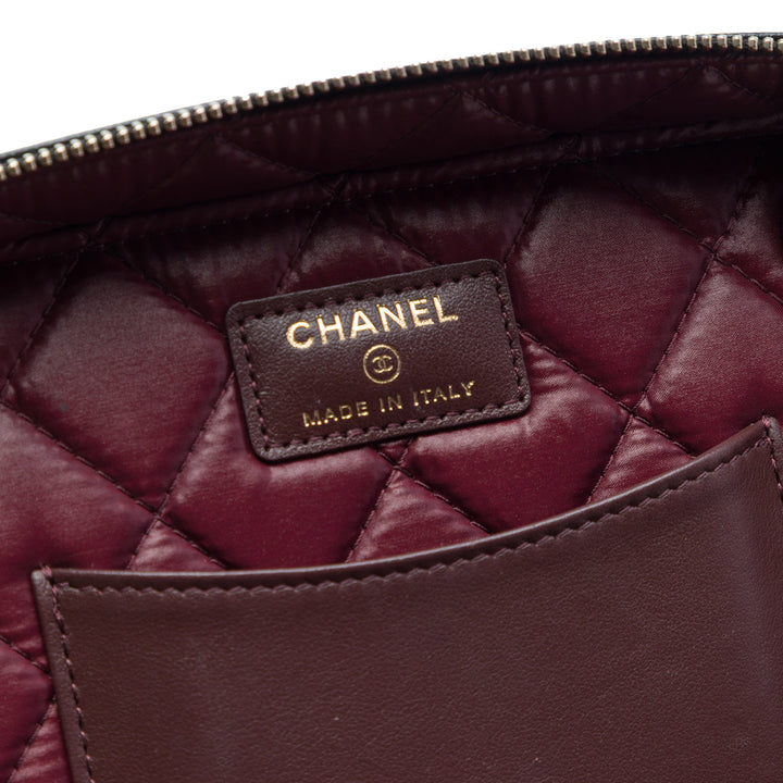 Chanel Medium CC Matelassé Caviar Vanity