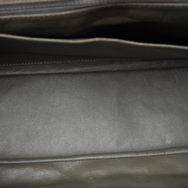 Chanel Classic Rabat simple Maxi Cuir caviar