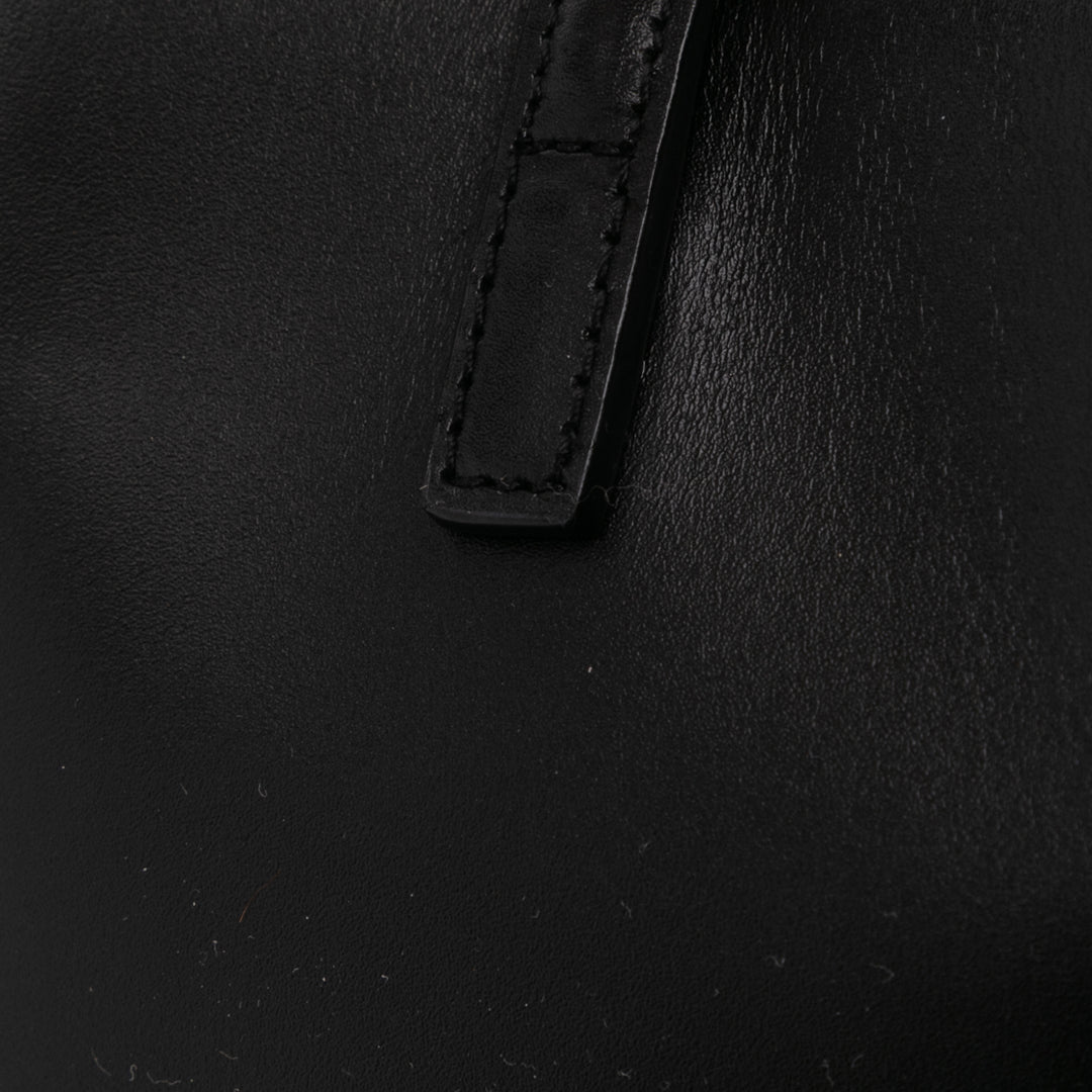 Saint Laurent Mini Shiny Cuir de veau Le 37 Bucket Bag Noir – GABY PARIS Authentique