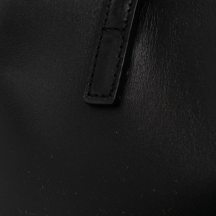 Saint Laurent Mini Shiny Cuir de veau Le 37 Bucket Bag Noir – GABY PARIS Authentique