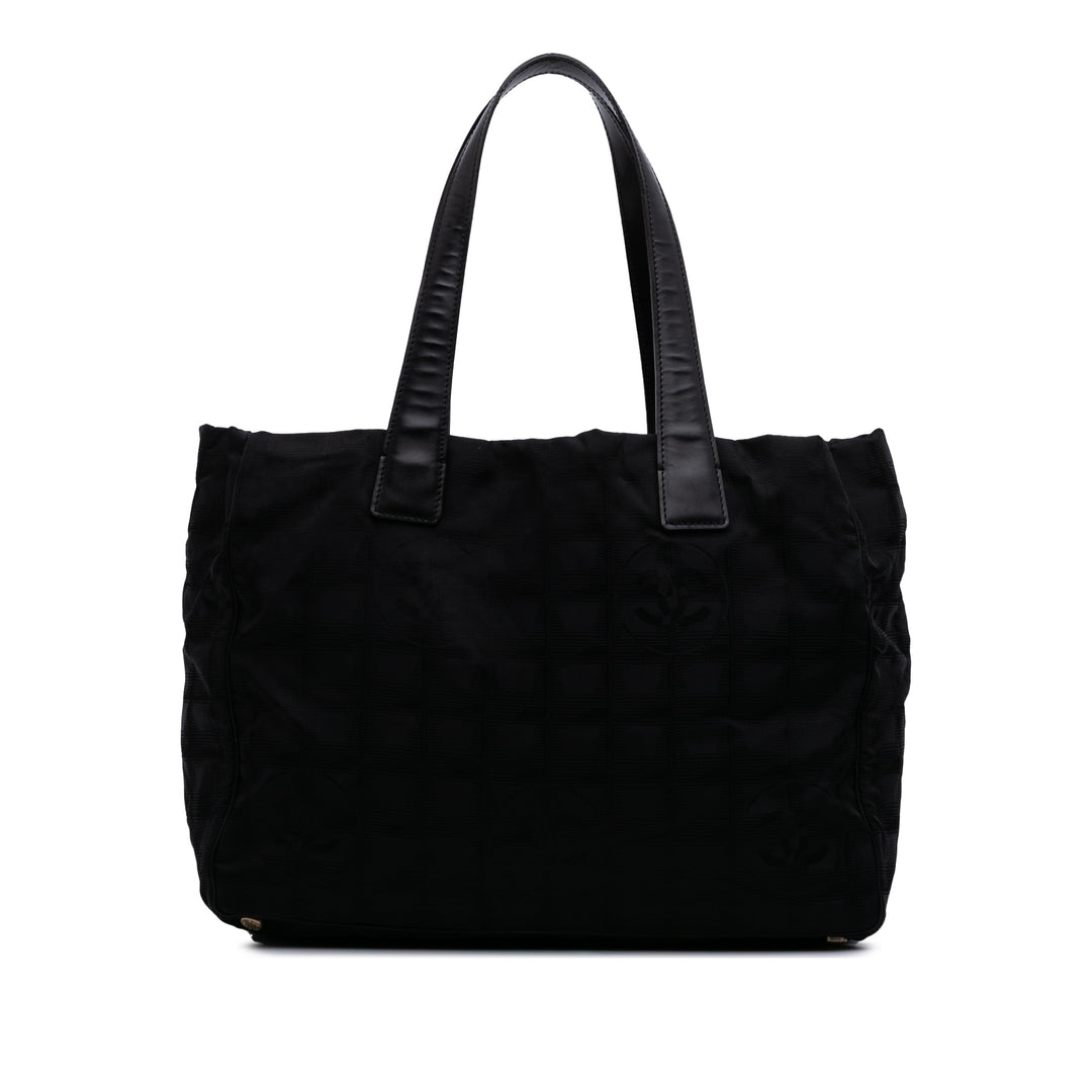 New Travel Line Nylon Tote Black - Gaby Paris
