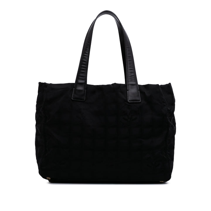 New Travel Line Nylon Tote Black - Gaby Paris
