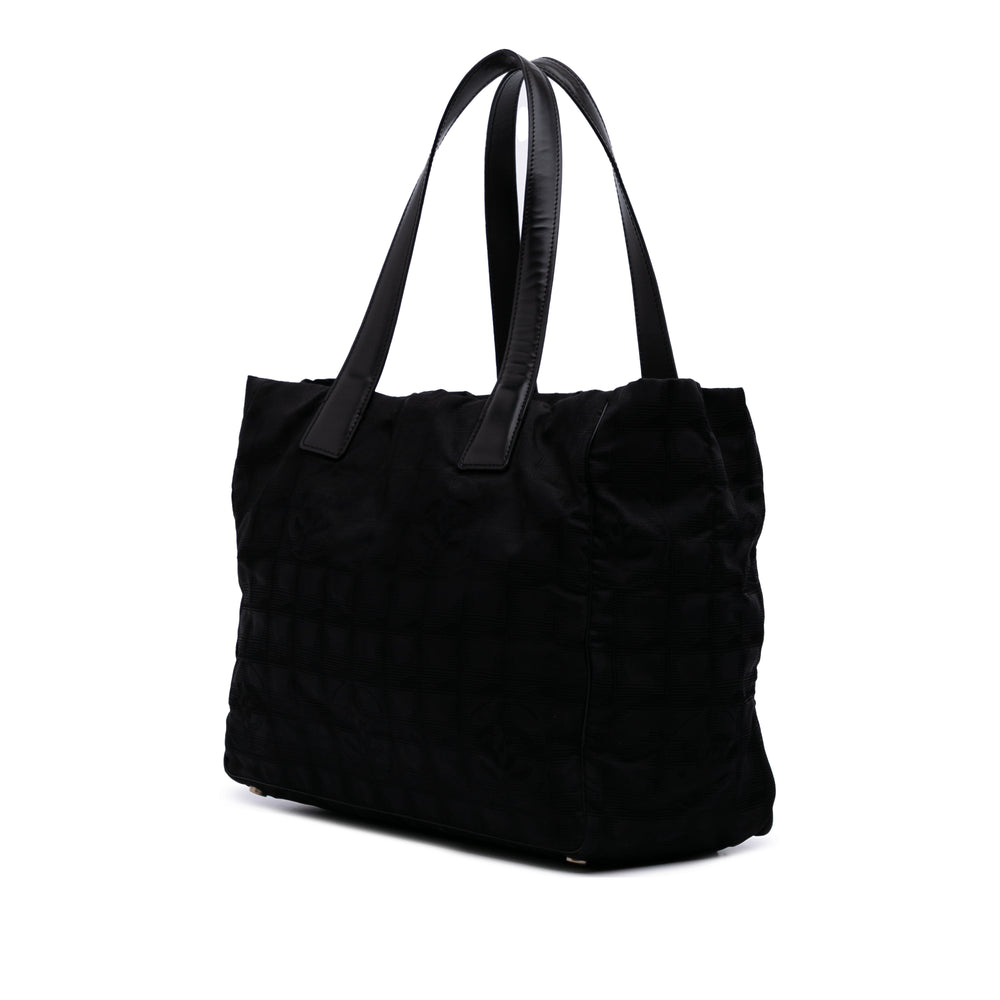 New Travel Line Nylon Tote Black - Gaby Paris