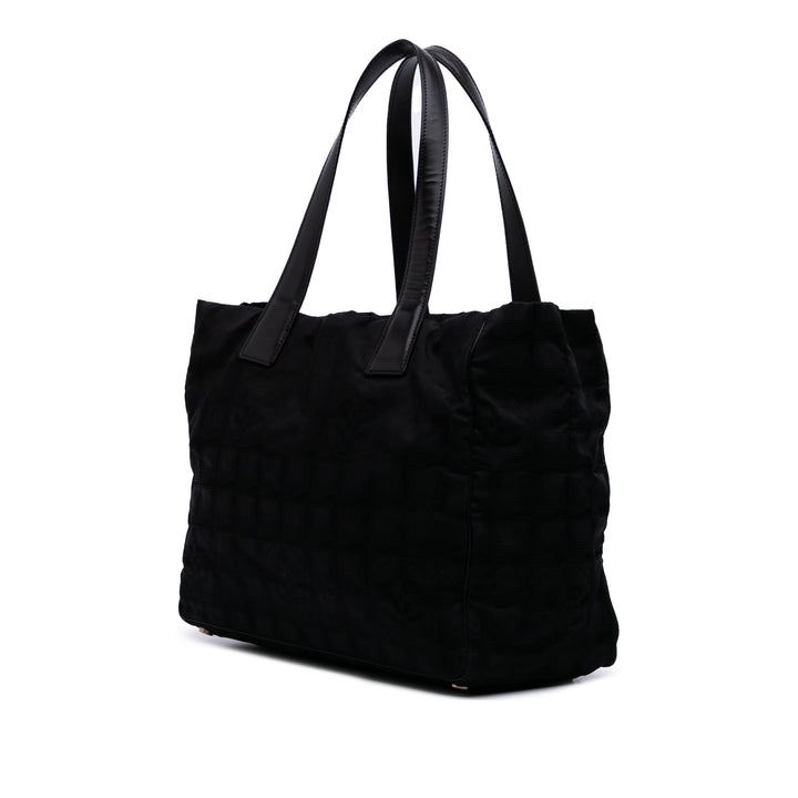 New Travel Line Nylon Tote Black - Gaby Paris