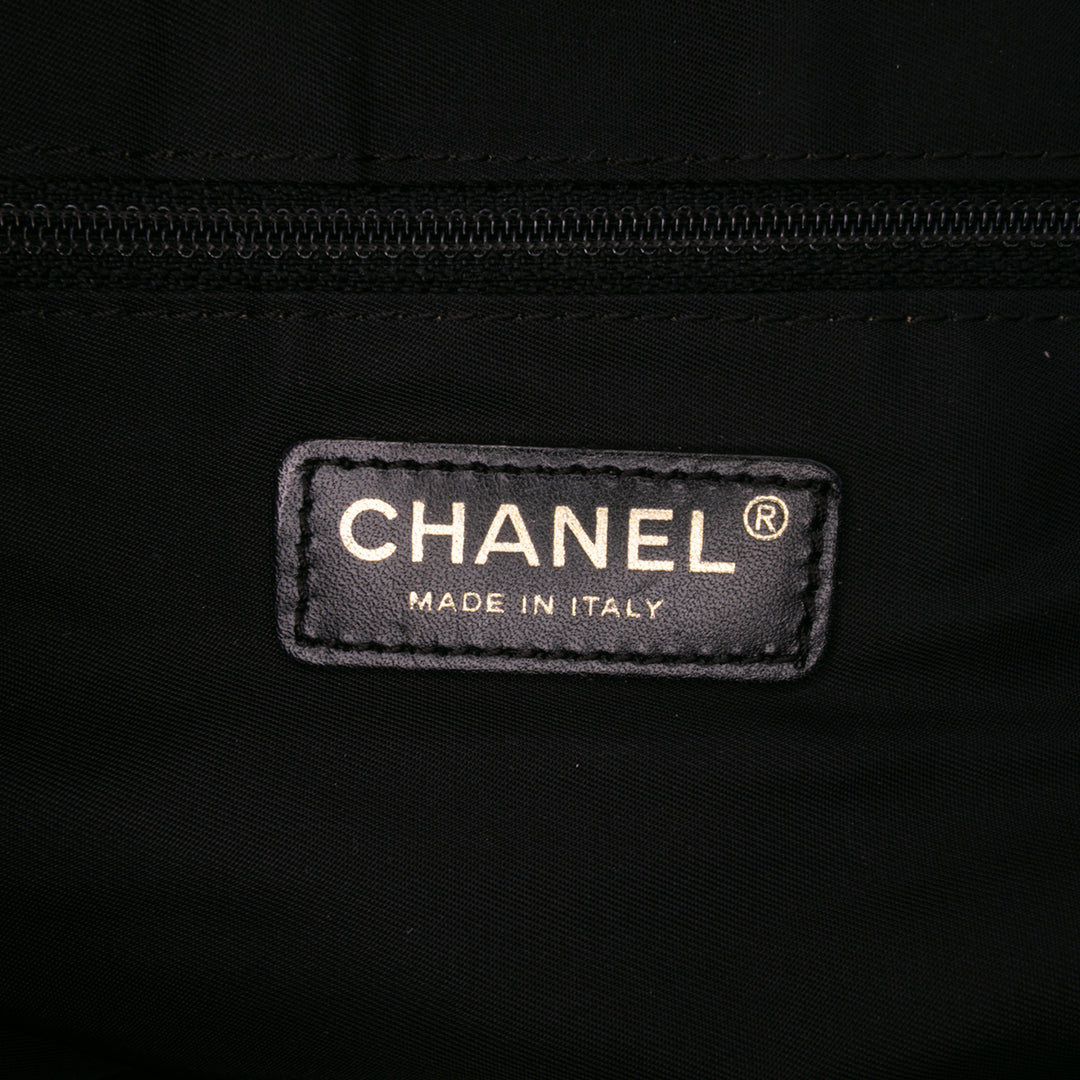 New Travel Line Nylon Tote Black - Gaby Paris