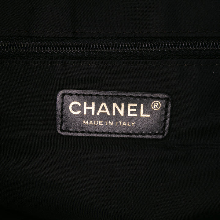 New Travel Line Nylon Tote Black - Gaby Paris