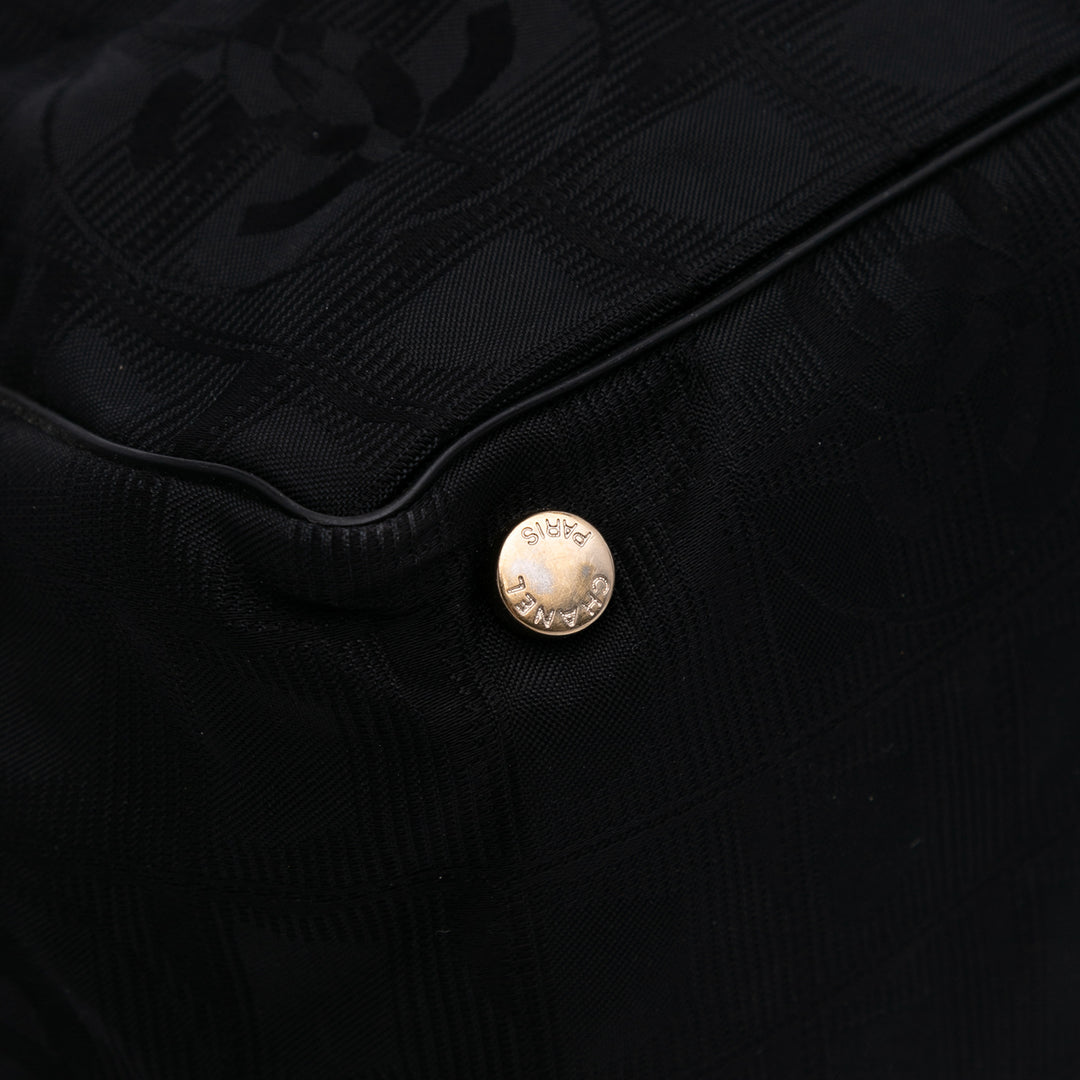 New Travel Line Nylon Tote Black - Gaby Paris