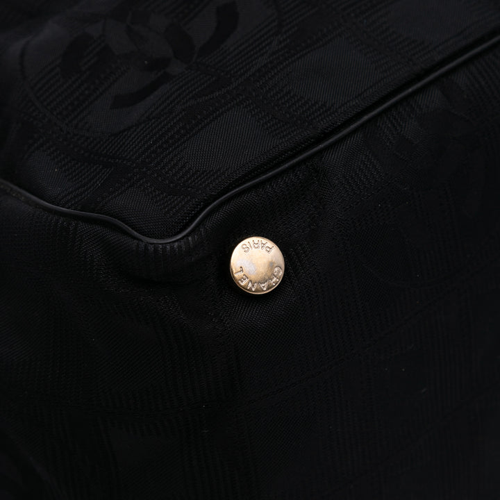 New Travel Line Nylon Tote Black - Gaby Paris