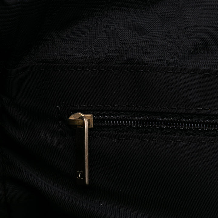 New Travel Line Nylon Tote Black - Gaby Paris