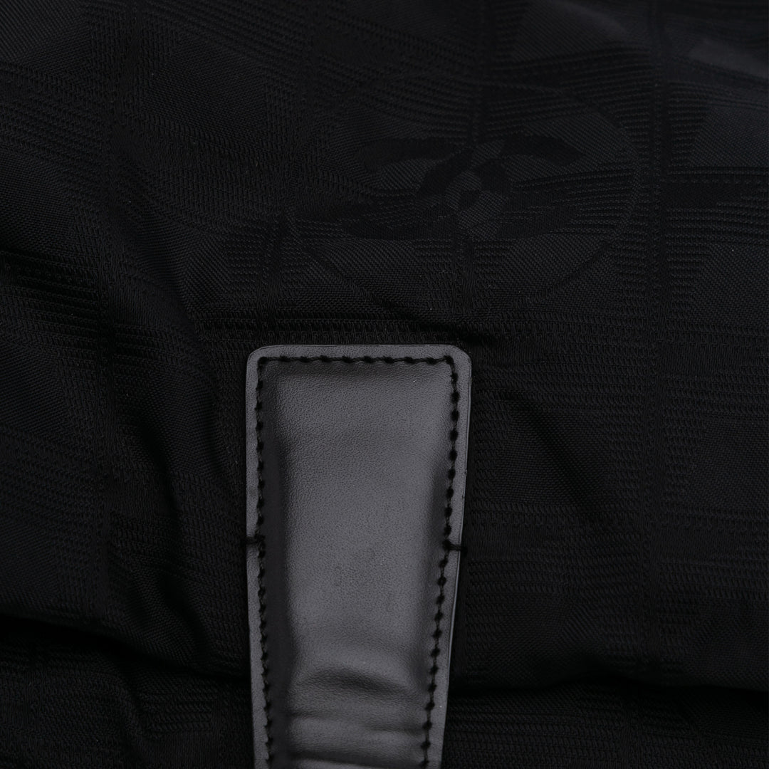 New Travel Line Nylon Tote Black - Gaby Paris