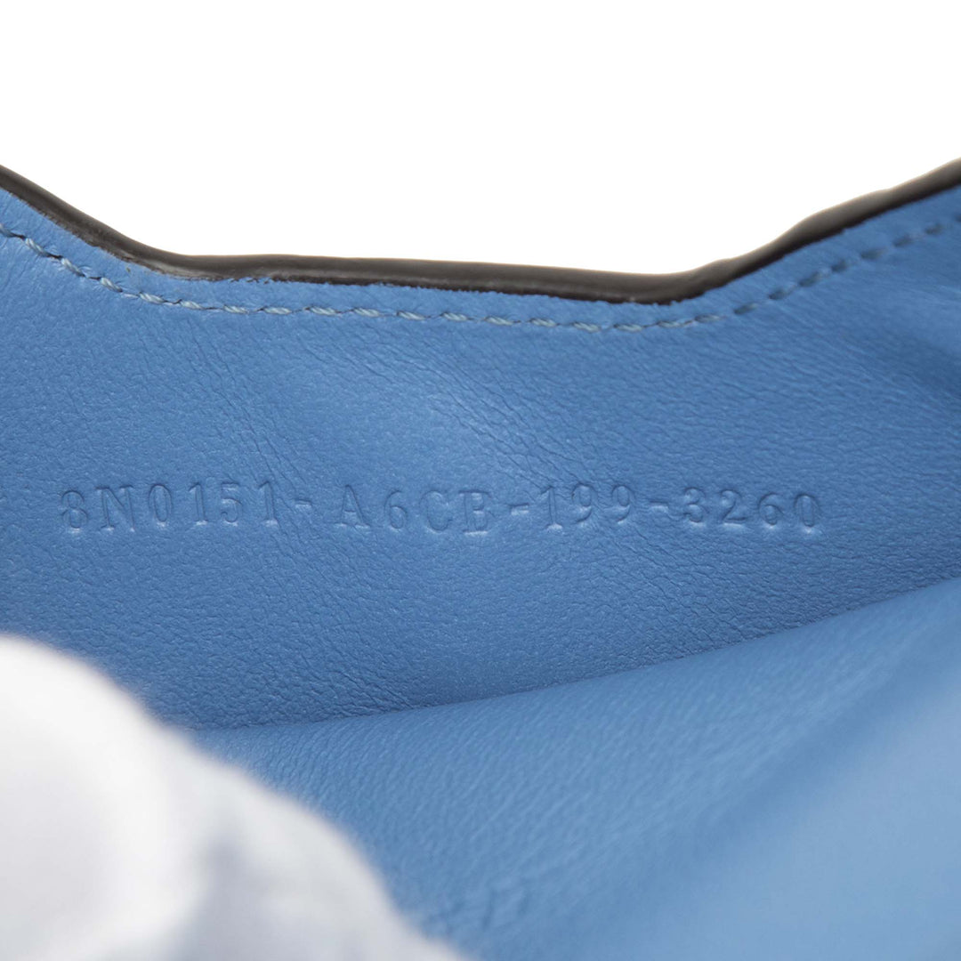 Fendi Zucca embossé Cuir Envelope Pochette