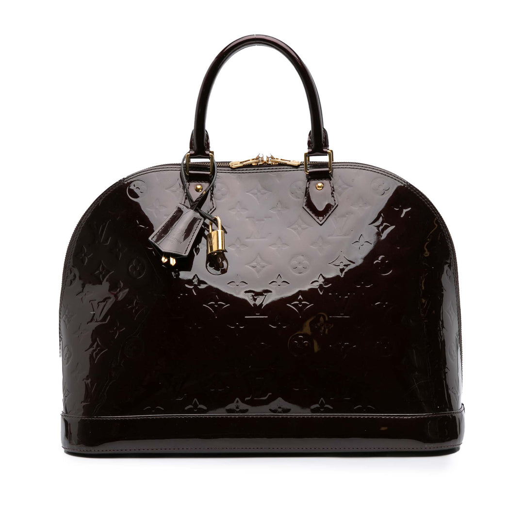 Louis Vuitton Monogram Vernis Alma GM Violet – GABY PARIS Authentique