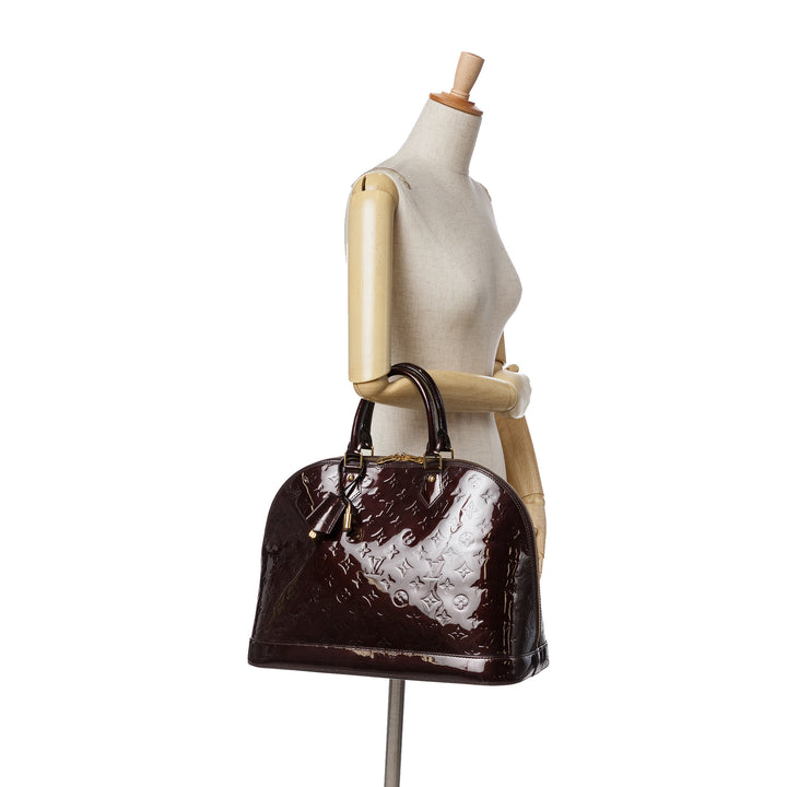 Louis Vuitton Monogram Vernis Alma GM Violet – GABY PARIS Authentique