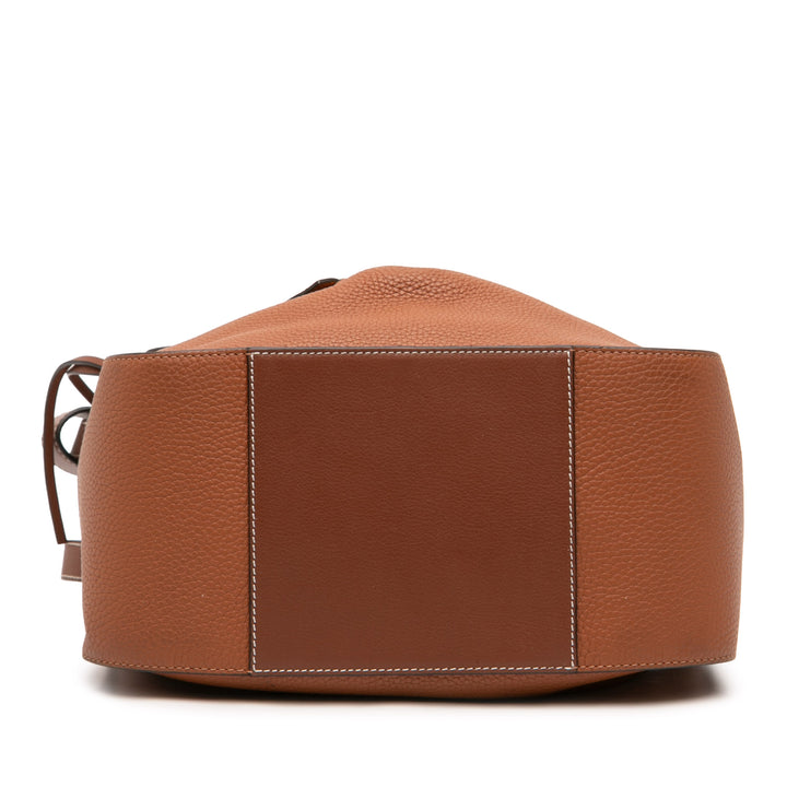 LOEWE Bicolore Hammock Sac Petit Marron – vue 3 – GABY PARIS