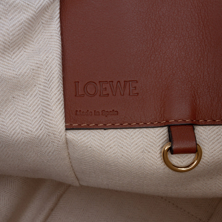LOEWE Bicolore Hammock Sac Petit Marron – vue 5 – GABY PARIS
