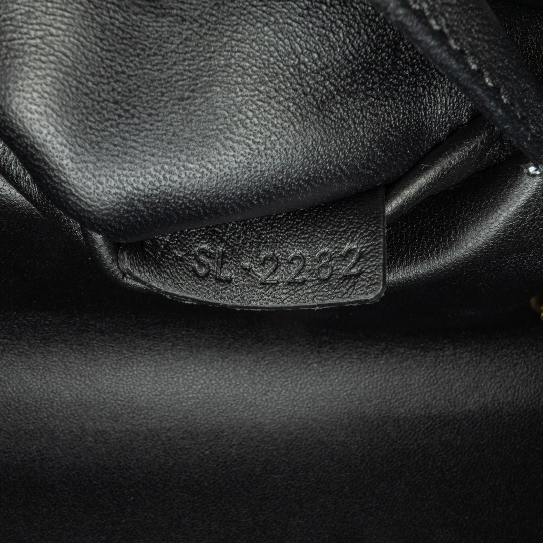 Monochrome Shoulder Bag Black - Gaby Paris