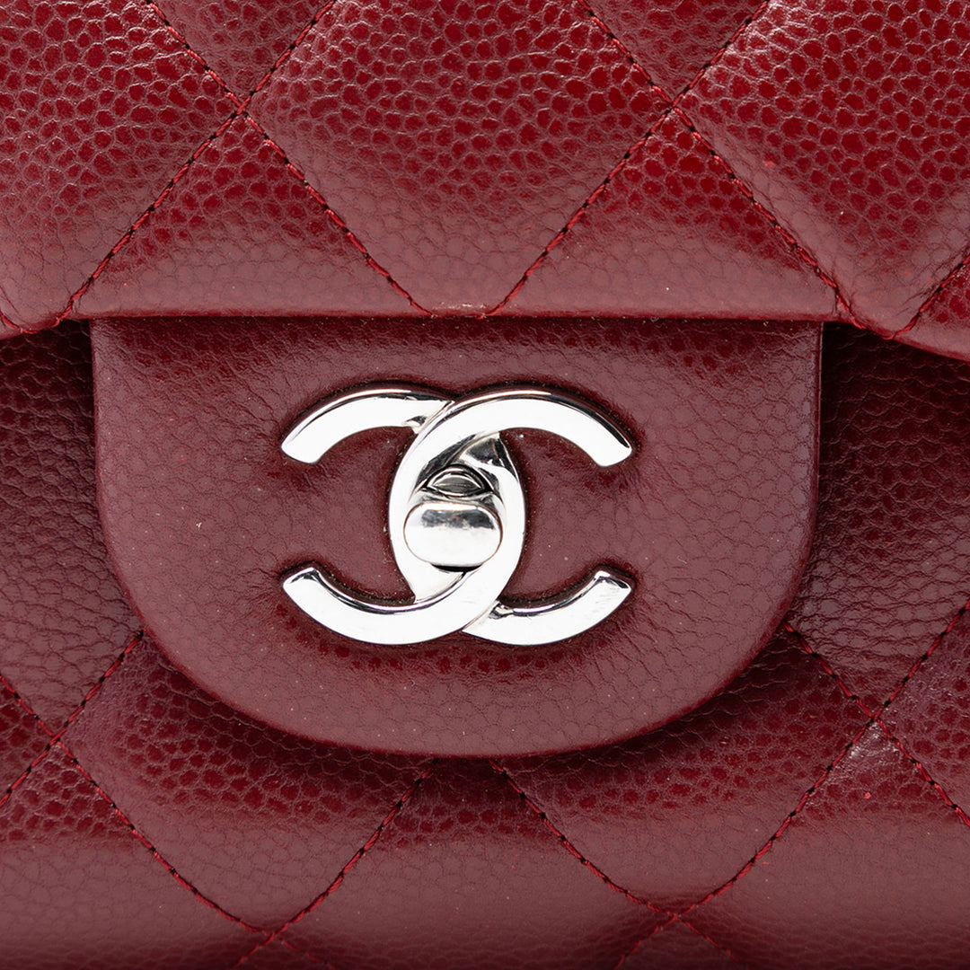 Chanel Jumbo Classic Caviar Double rabat