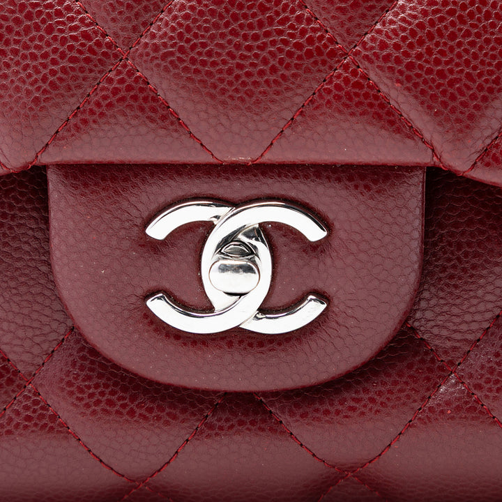 Chanel Jumbo Classic Caviar Double rabat