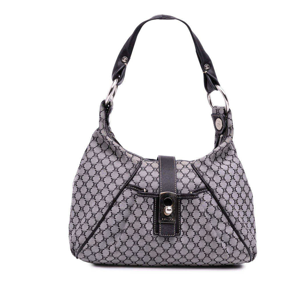 Celine Macadam Toile Sac bandoulière Gris – GABY PARIS Authentique