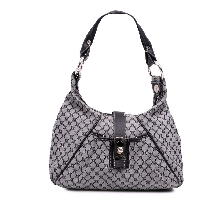Celine Macadam Toile Sac bandoulière Gris – GABY PARIS Authentique