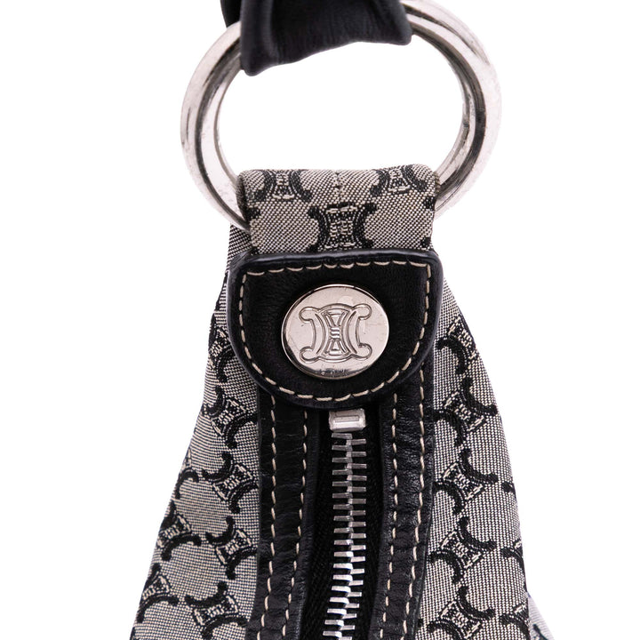Celine Macadam Toile Sac bandoulière Gris – GABY PARIS Authentique