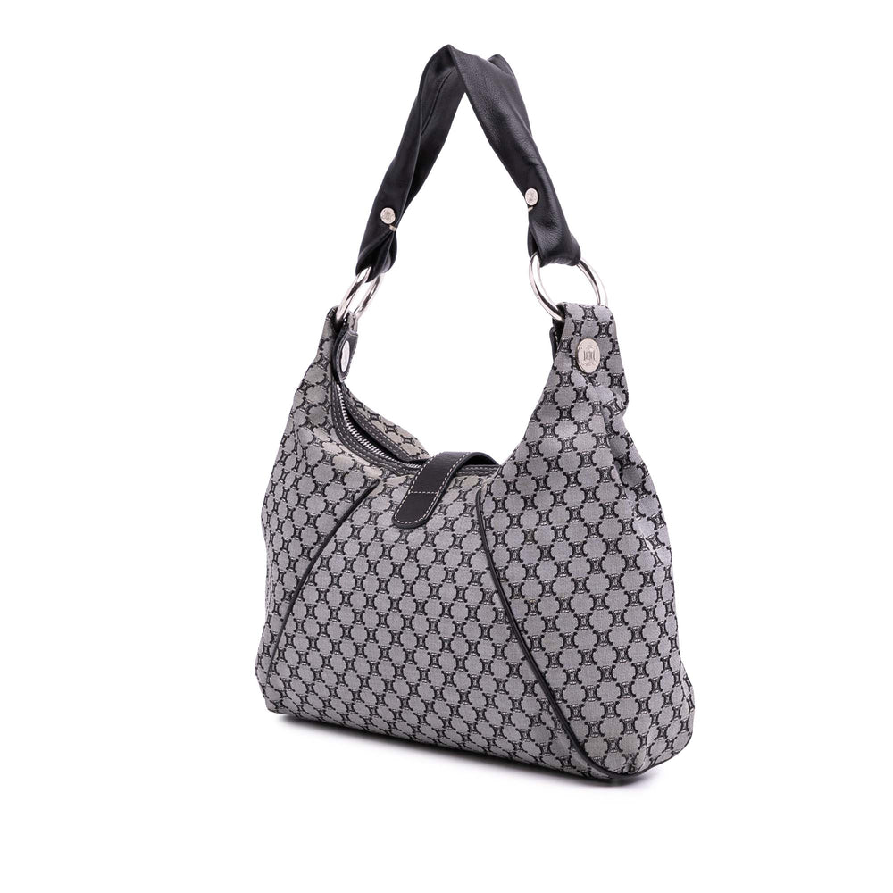 Celine Macadam Toile Sac bandoulière Gris – GABY PARIS Authentique