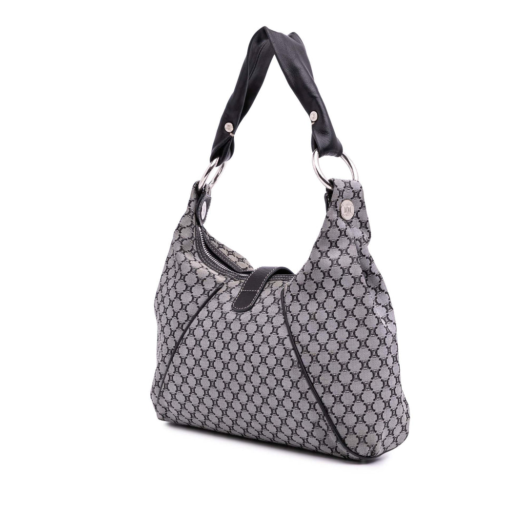 Celine Macadam Toile Sac bandoulière Gris – GABY PARIS Authentique